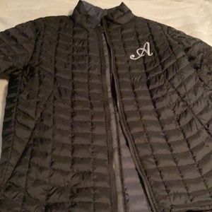 Black jacket initial A